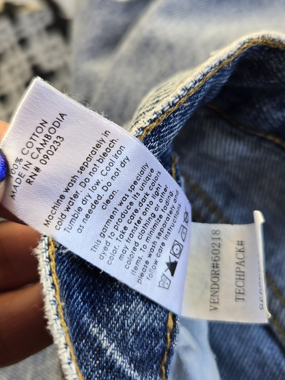 Pac Sun Dad Jeans Vintage-Style Distressed Light Blue Women’s Jeans - Picture 11 of 11